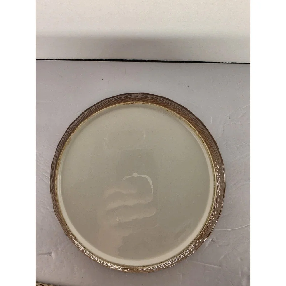 Vintage Apple Pie Recipe Ceramic Pie Plate 10